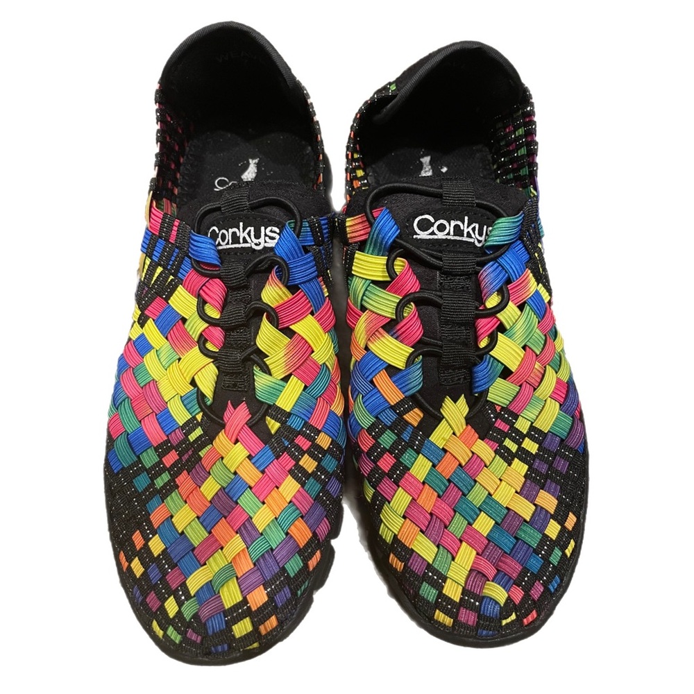 Corkys feather light slip on shoes